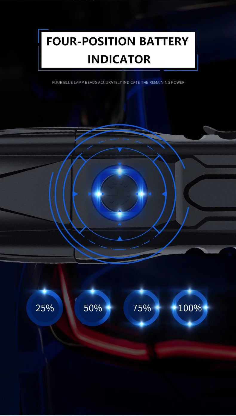 Мощный перезаряжаемый светодиодный фонарь XHP90 XHP70.2, тактический фонарь с водонепроницаемым зумом, аккумулятор 26650 со смарт-чипом