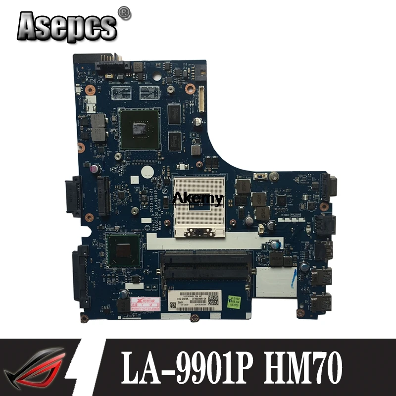 

Free Shipping For LA-9901P Lenovo G400S notebook motherboard HM70 supports full test