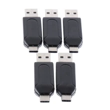 5 Пак usb type C OTG кард-ридер, 2 слота SD/TF порт кард-ридер для смартфонов type C, планшетов с OTG