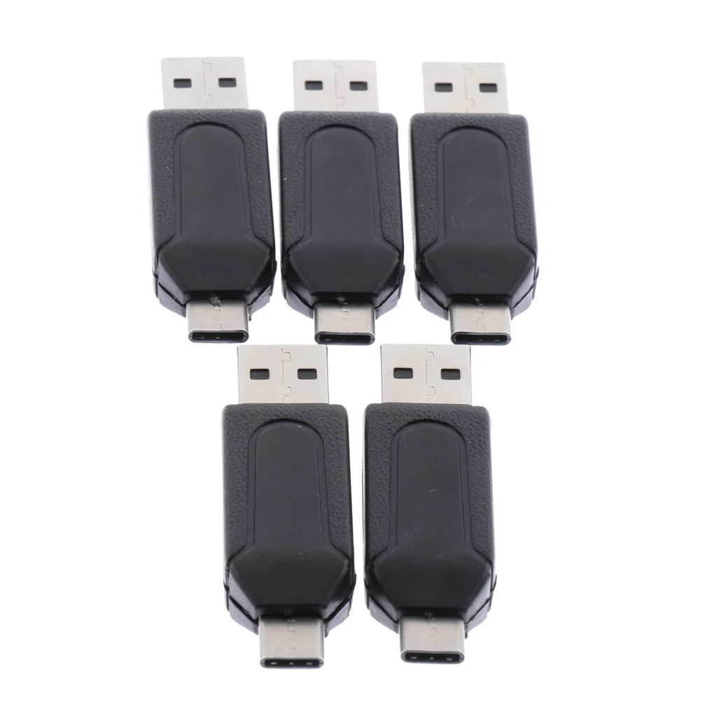 5 упаковок USB Type C OTG кардридер 2 слота SD/TF порт для смартфонов планшеты с |