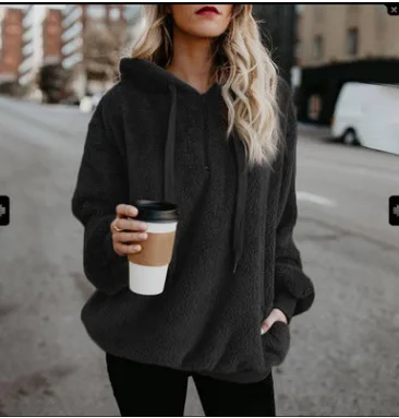 

Women Hoodie Sweatshirts Jacket Plain Female Streetwear Hoodies Hood Sweatshirt