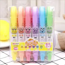 Акварельные маркеры высокой емкости, цветные ручки для рисования, офисные каллиграфии, цветные изделия для рисования, надпись, ручки-щетки, хайлайтер