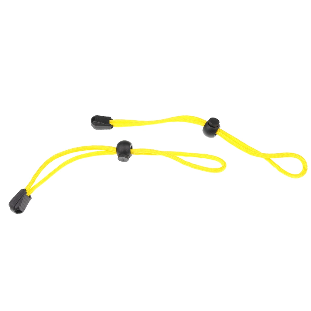 2 Pieces / Set Scuba Diving Swim Snorkeling Adjustable Nylon Wrist Lanyard Strap