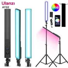 

Ulanzi AY320 RGB LED Video Light Wand Tube Photography Lamp Full Colorful 2500K-8500K Photo Lighting For Youtube TikTok Live