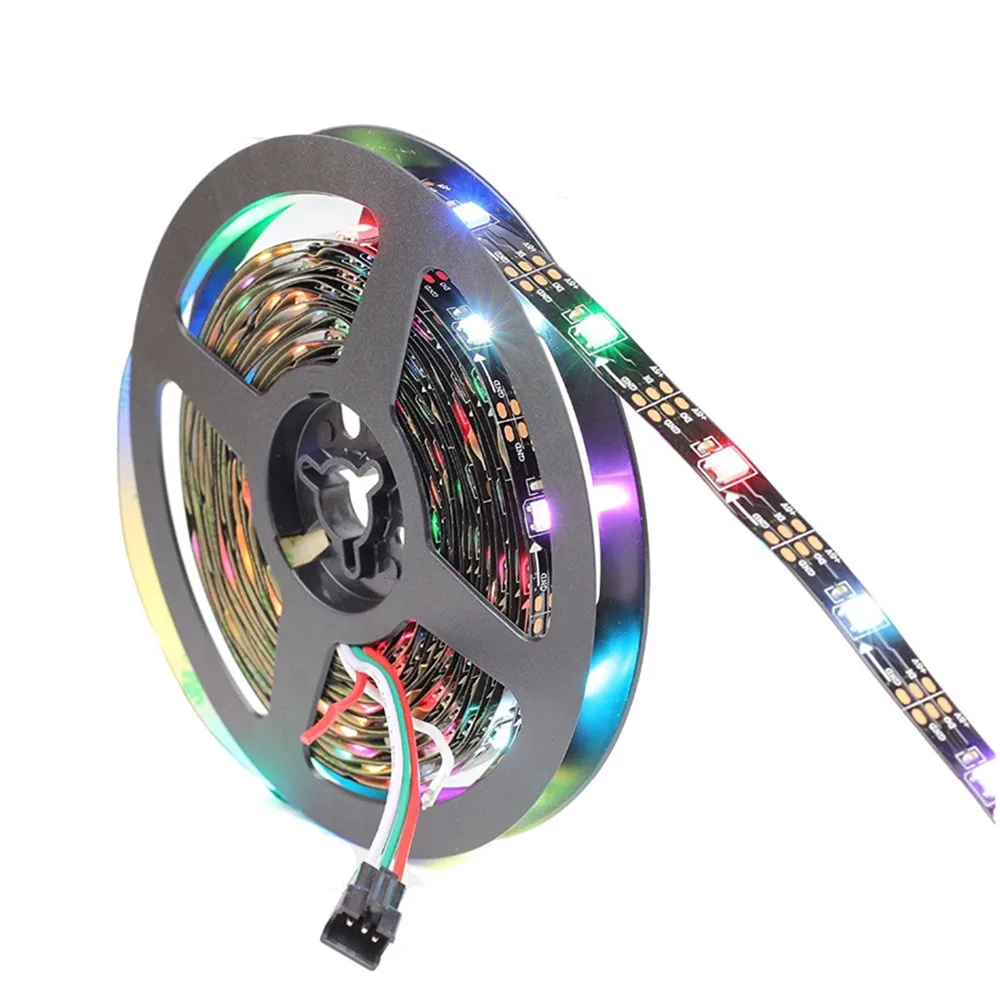 WS2812B 5050 черная доска RGB полоса