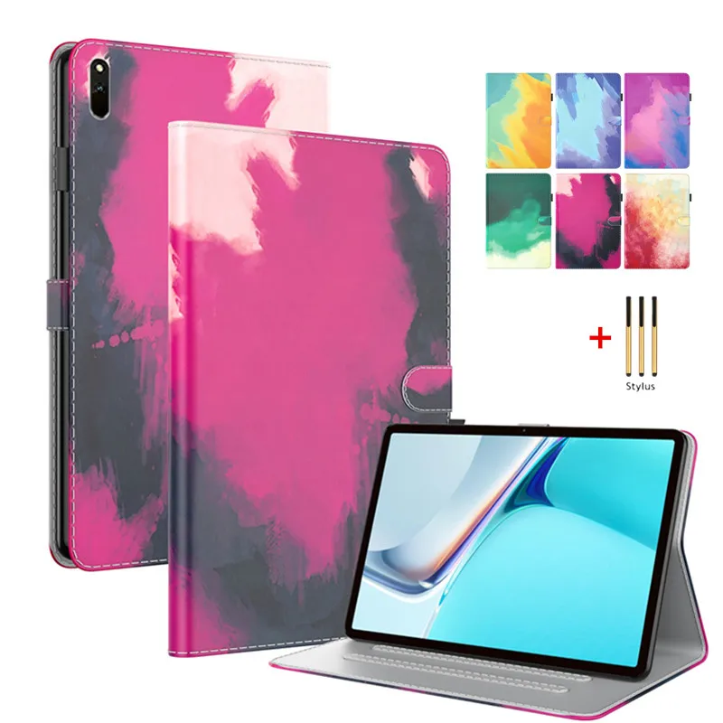 Чехол для Huawei MatePad 11 2021 T10S/Enjoy Tablet 2 10 1 Pro 8 чехол Media pad M5 lite чехол-подставка планшета +