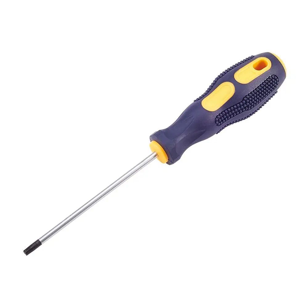 Высокое качество Отвертка Torx T5~ T20 магнитный наконечник 155 мм/205 мм Длинный CR-V отвертка нескользкие рукоятки инструмент для ремонта 1 шт