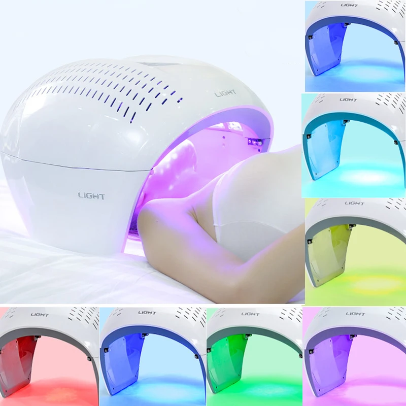 Самый популярный pdt светодиодный светильник, оборудование для красоты, лечение акне, светодиодный светильник для лица, терапия