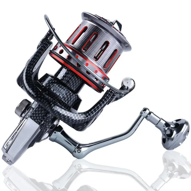 8000-12000 Spinning Fishing Reel Boat Big Game Fishing Trolling ReelFishing Reel CNC Machined Spool Large Capacity Metal