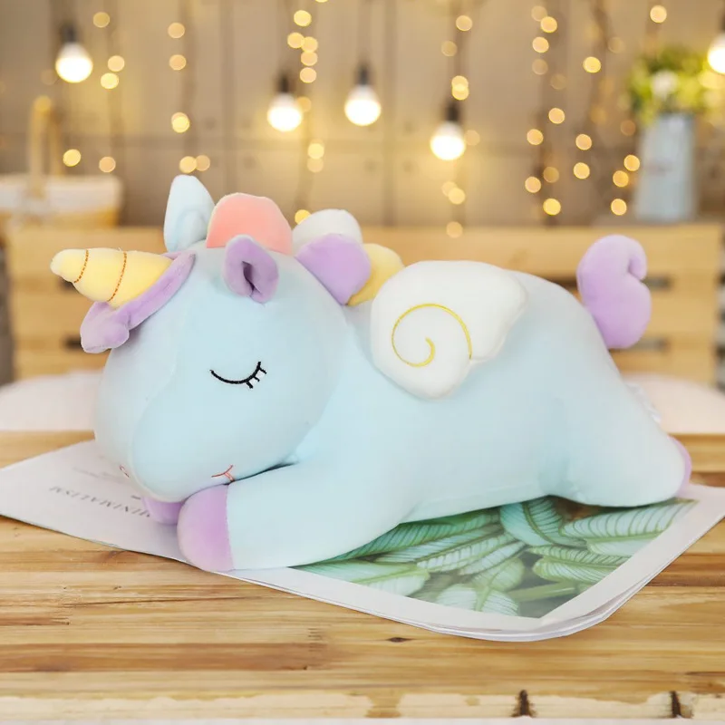 Новая кукла плюшевая игрушка Радужная спальная Подушка подарок для девочки на день рождения