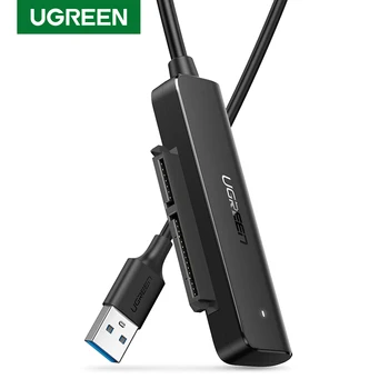 

Ugreen USB 3.0 SATA Cable Converter Adapter Male to 2.5 Inch External HDD SSD Hard Drive Disk Adapter 5Gbps SATA to USB Cable