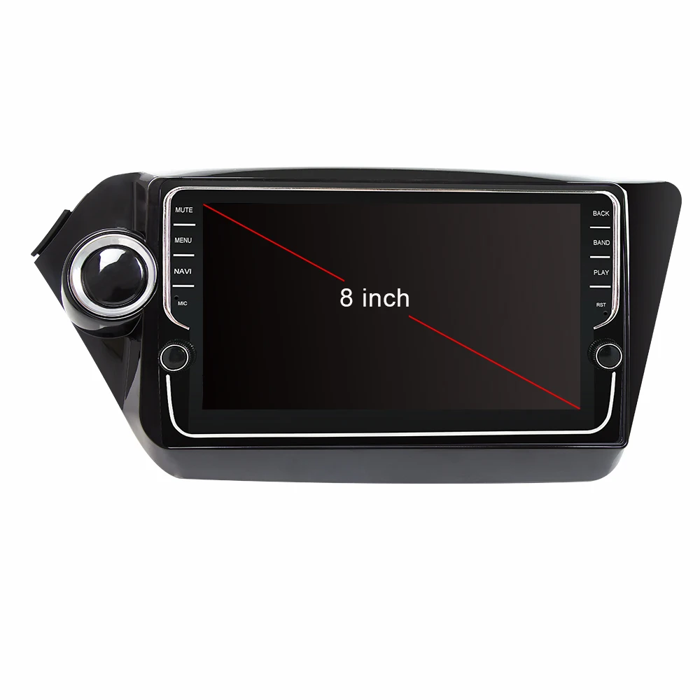 Clearance Eunavi 2 Din Car Multimedia Player GPS Android 9 DVD Automotivo Radio For Kia k2 RIO 2010 2011 2012 2013 2014 2015 PX6 4G+64G 4