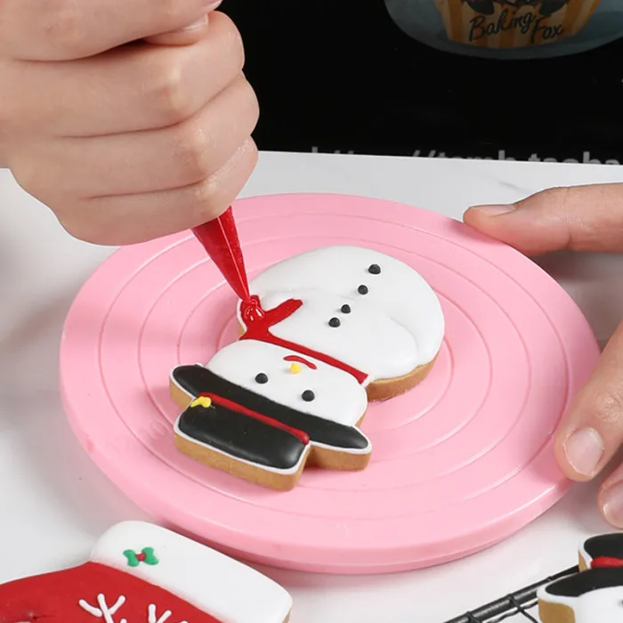 8 шт./компл. 3D рождественского печенья прессформы Нержавеющая сталь Fondant(сахарная) резак DIY Инструменты для выпечки SNO88