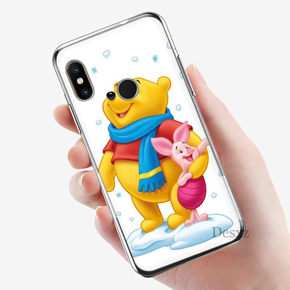 H7 Чехол для мобильного телефона для Xiaomi Redmi Note 4 4X3 5 6 7 Pro 5A жесткий чехол Защита милый мультфильм Винни Пух - Цвет: H7