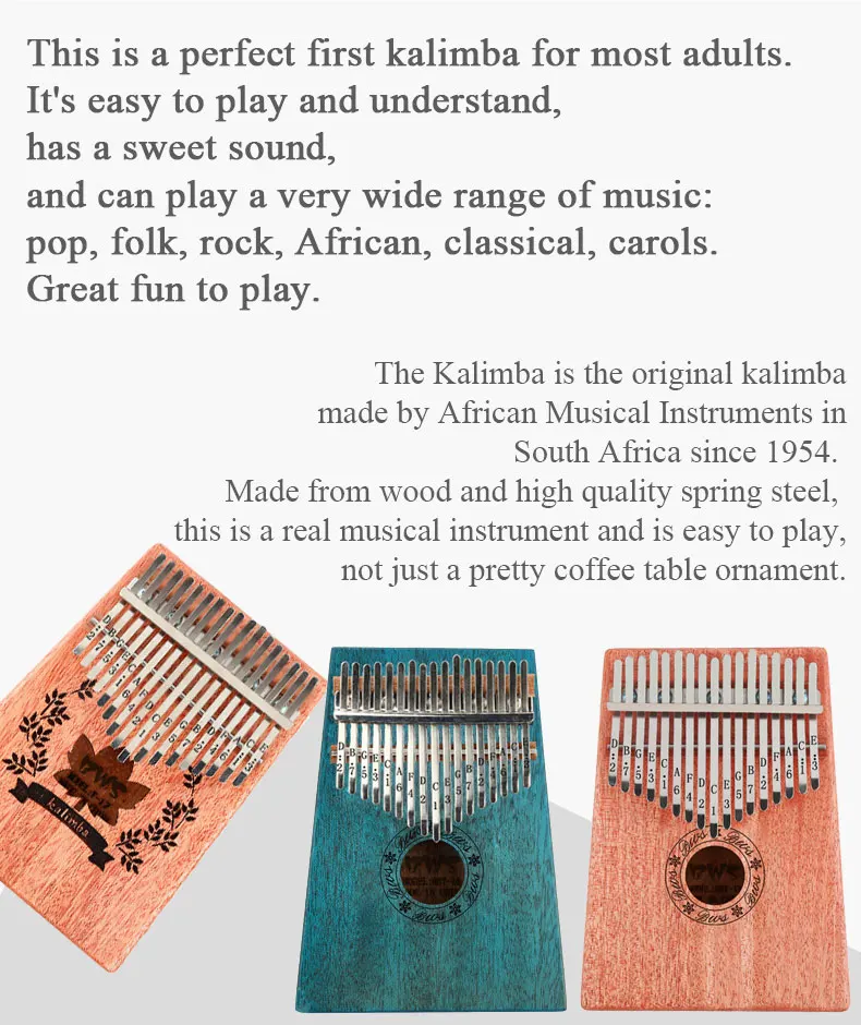 Kalimba 17 клавишное пианино из красного дерева Calimba Музыкальные инструменты Mbira Kalimba с обучающей книгой и молотком