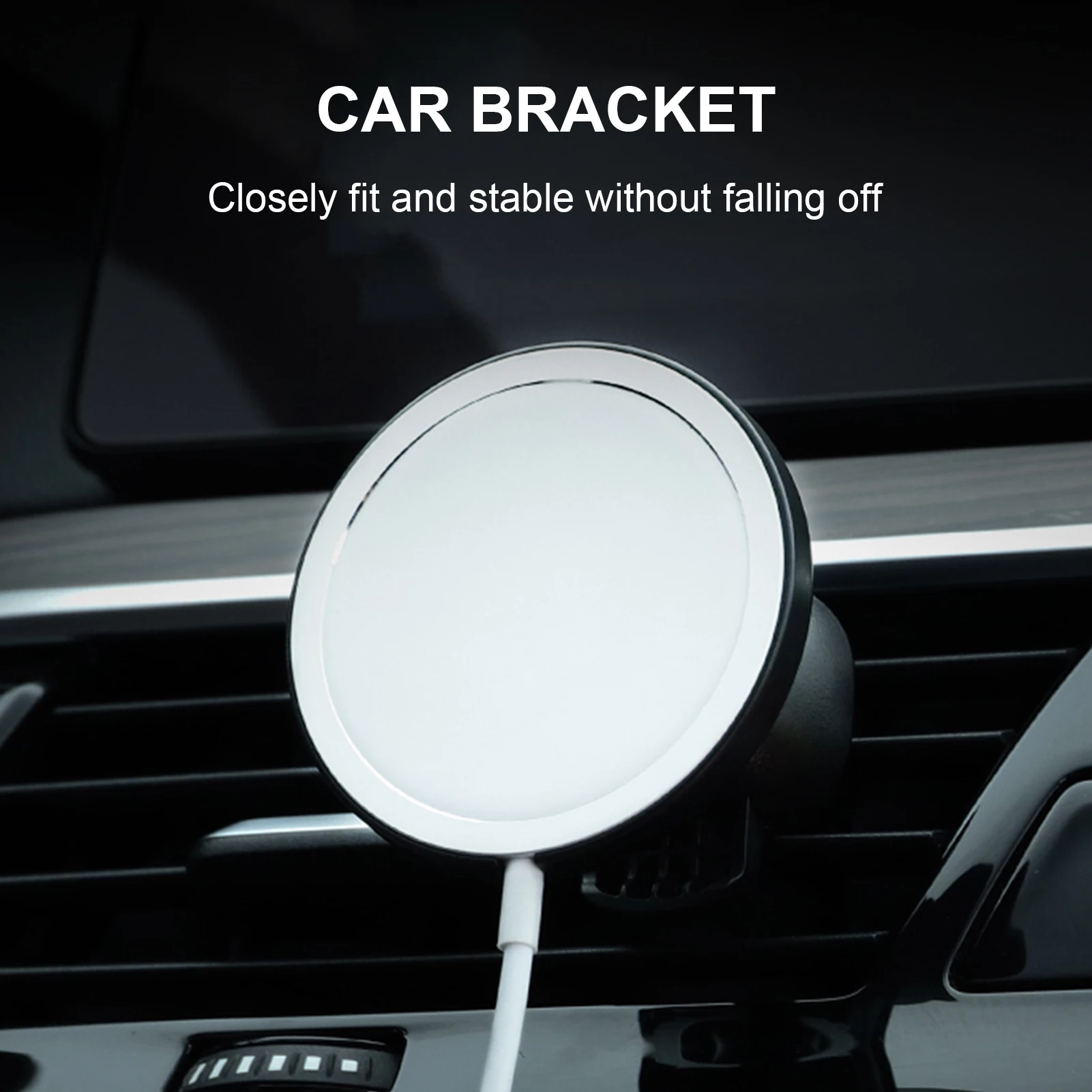 Soporte para teléfono MagSafe, base de Metal para ventilación de aire, montaje en Coche magnético, accesorios para teléfono móvil, 2021 GPS para coche