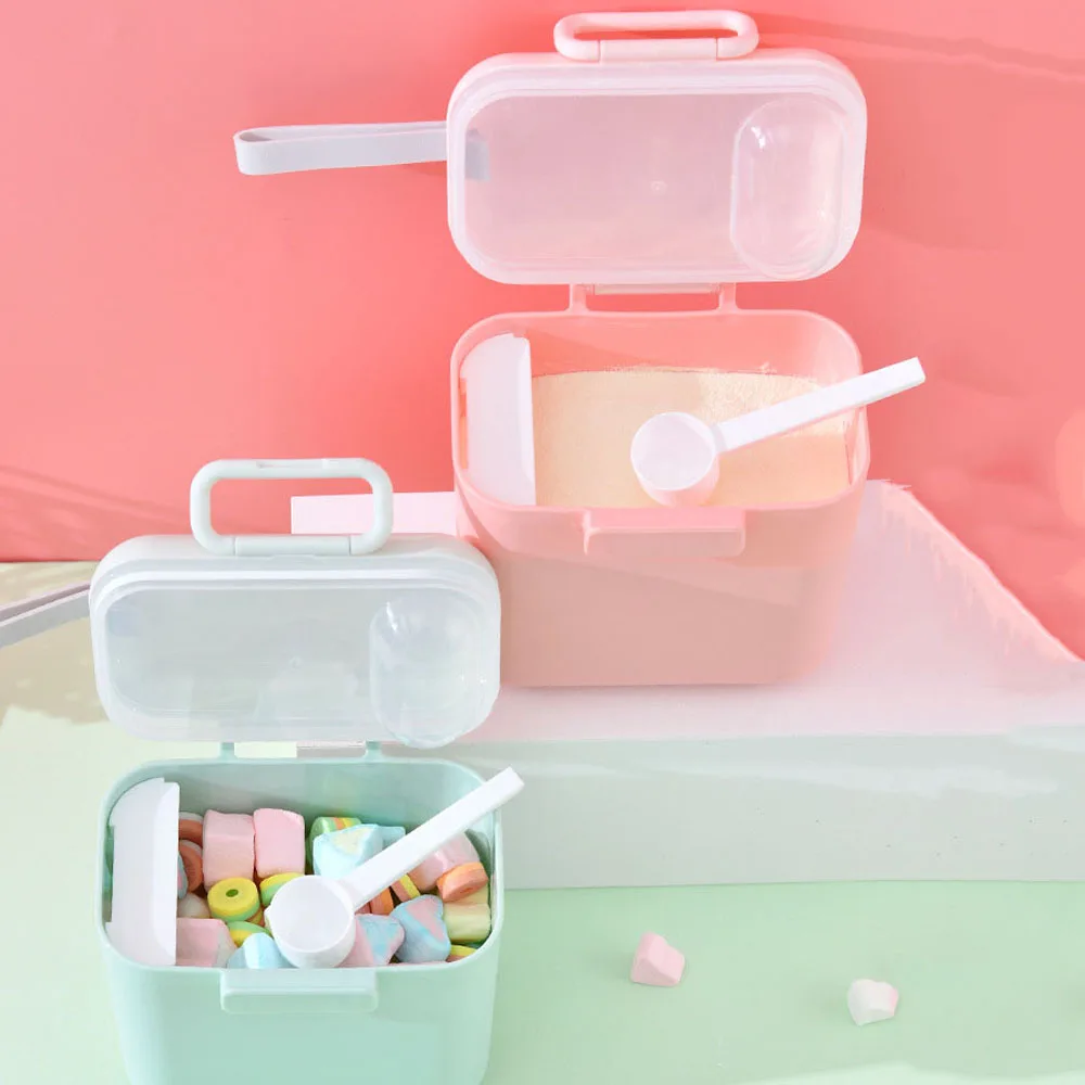 New Baby Milk Powder Box Portable Baby Food Storage Box Essential