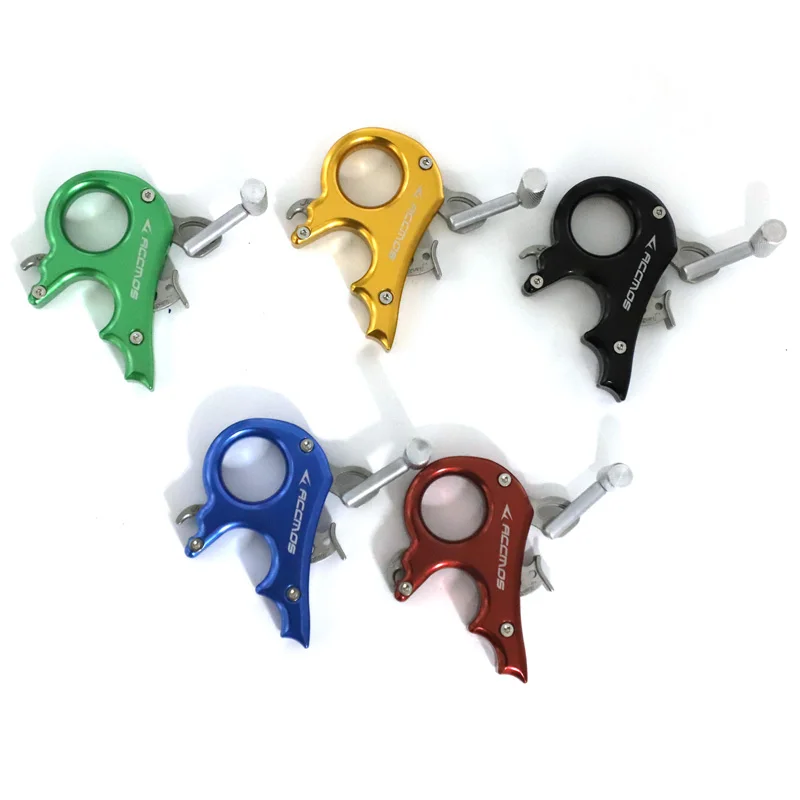 3 пальца Нержавеющая сталь выпуска помощи стрельба из лука штангенциркуль для