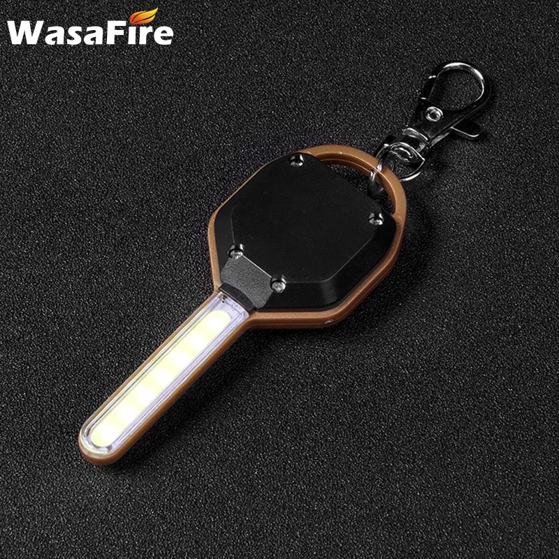 

Ultra Bright LED Flashlight Keychain Small Lantern Portable Mini Keychain Flashlight Torch Lamp Emergency Camping Pocket Light