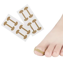 8 шт кусачки для удаления вросшего ноготя ногтей Стикеры-корректоры паронихии обработки удалитель корректор для ногтей вросшие ногти коррекции патчи