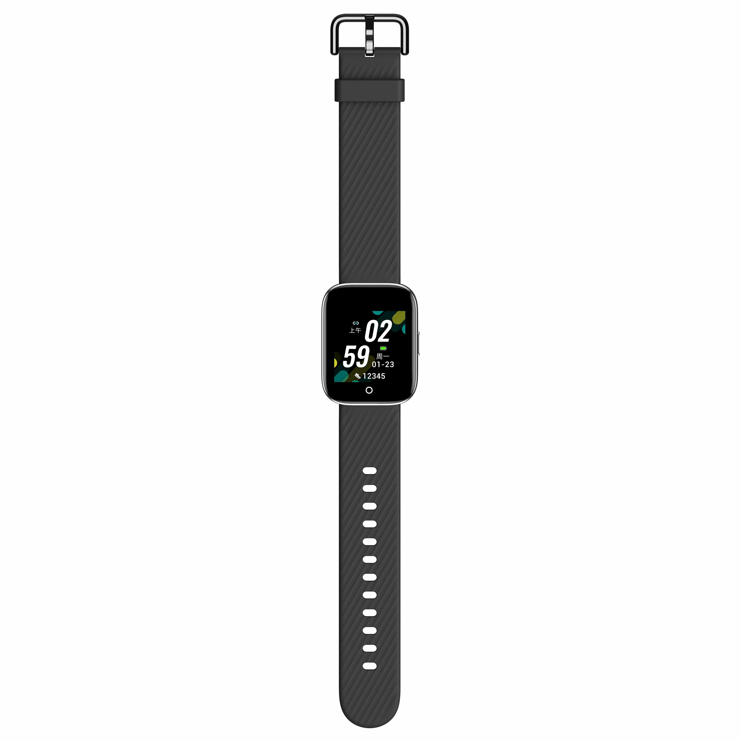black X2 Bluetooth Смарт-часы для мужчин IP68 Водонепроницаемый фитнес-трекер для измерения сердечного ритма Смарт-браслет умные часы для женщин умный Браслет - Цвет: black