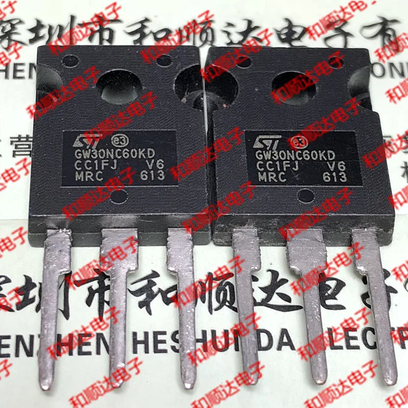 5 шт./лот GW30NC60KD STGW30NC60KD-247 600V 30A