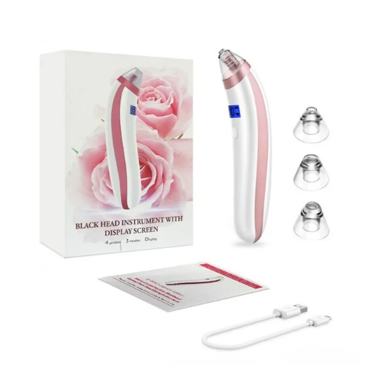 

New Style Microcrystalline Comedones Removal Device Electric Suck Black Useful Product Instrument Facial Part Pore Cleaner Manuf