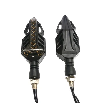 

2Pcs Motorcycle Turn Signal Light 13Led Mobile Flash Motorcycle Light