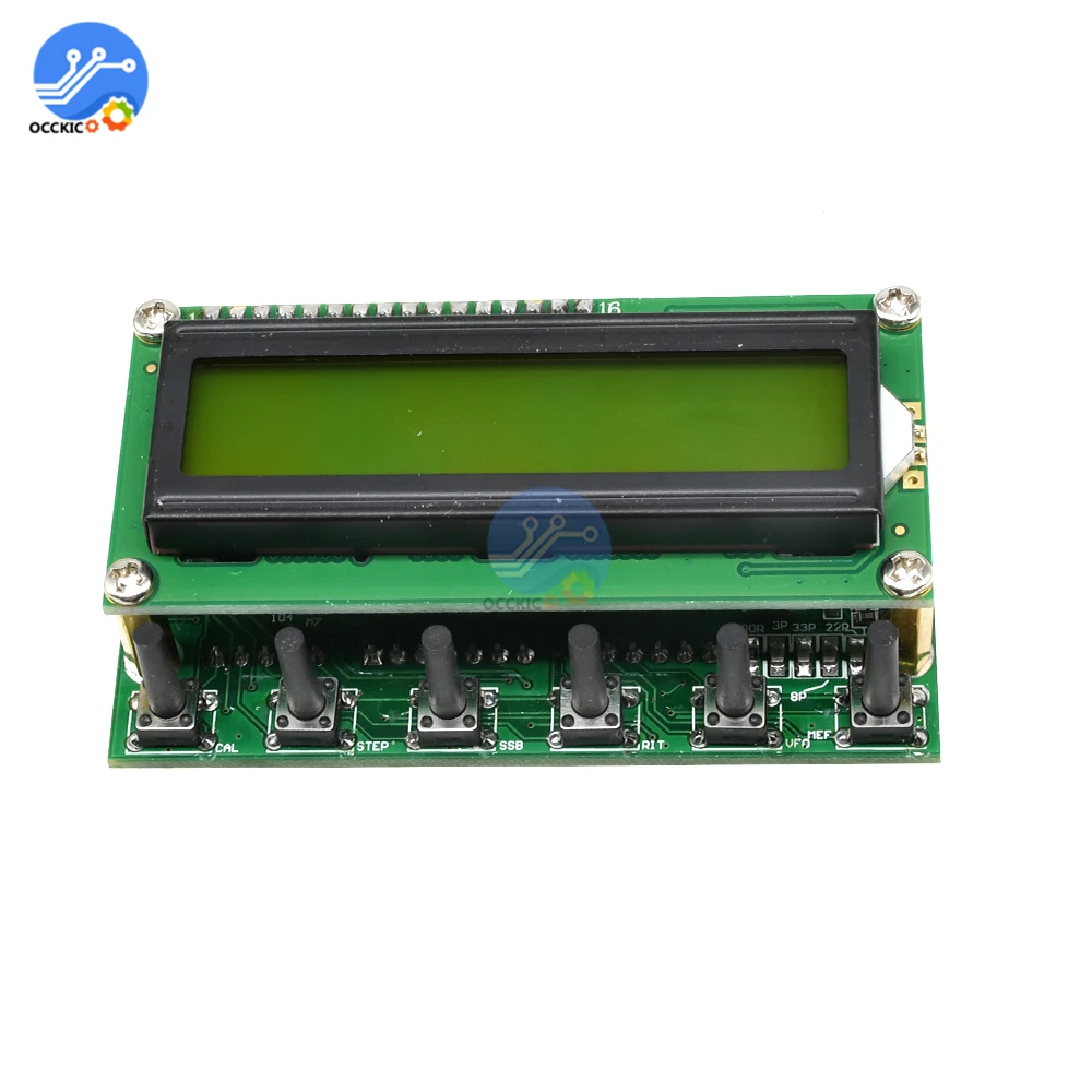 AD9850 6 частотный диапазон 0 ~ 55 МГц DDS генератор сигналов цифровой HAM Radio RIT VFO SSB