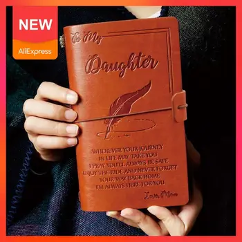 

20x12cm Engraved Leather Journal Notebook Diary Special Loved Gift Notepad Gift Christmas For Your Ones Notebook U7L8
