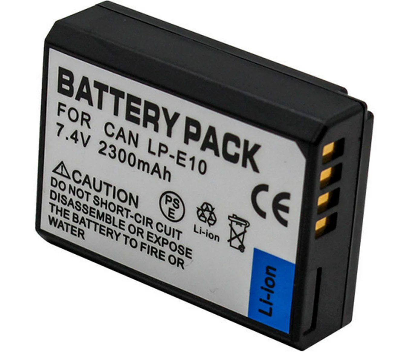 1x Battery only Батарея(2-Pack)+ lcd USB двойное зарядное устройство для Canon LP-E10, LP-E 10, LPE10 литий-ионный аккумулятор - Цвет: 1x Battery only
