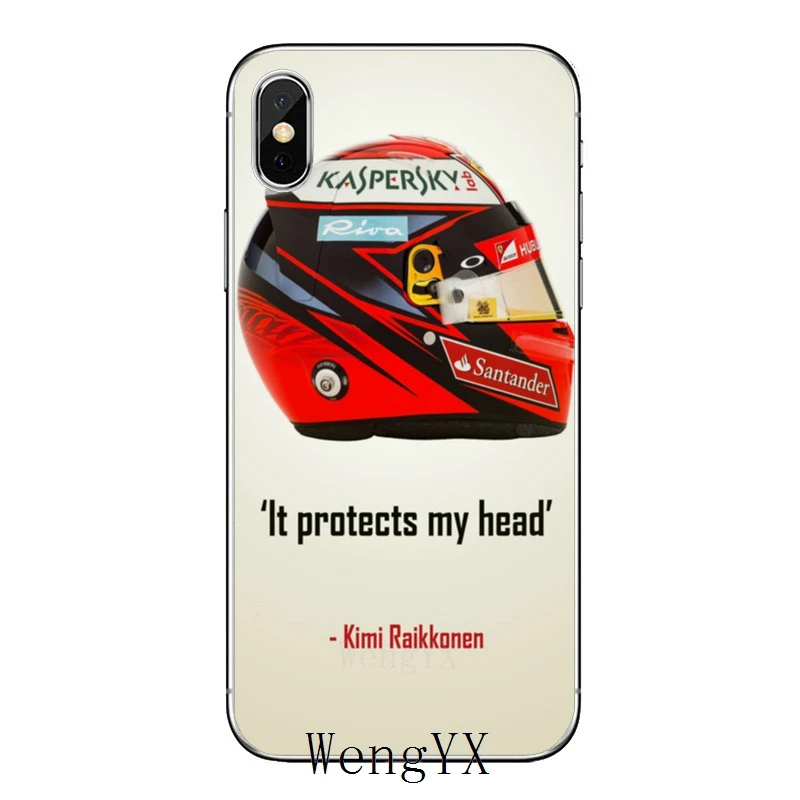 Для iPhone 11 pro XR X XS Max 8 7 6s plus SE 5s 5c iPod Touch 5 6 Чехол С Кими Райкконен KR7 - Цвет: Kimi-Raikkonen-A-02