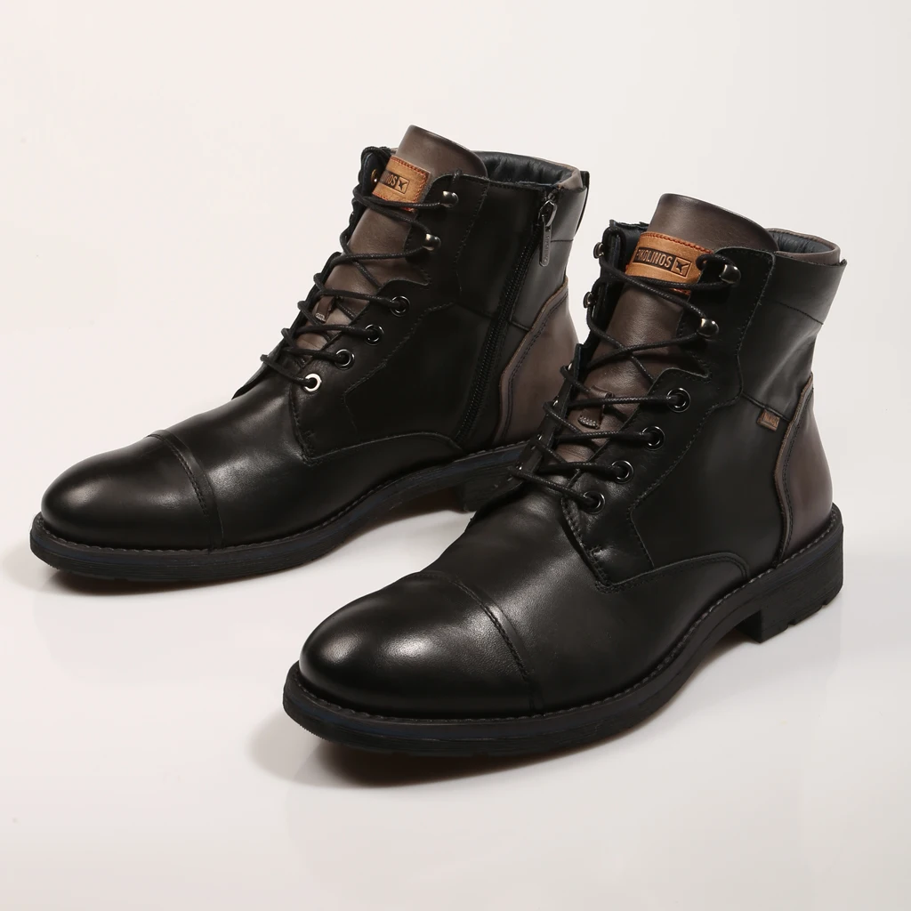 PIKOLINOS BOTINES YORK M2M 8170 BLACK Negro Piel Hombre Black ANKLE BOOTS  Man Shoes Casual Fashion 73441|Botas básicas| - AliExpress