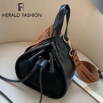 

Fashion Pu Leather Women Crossbody Bag Famous Designer Vintage Shoulder Bags with Letter Hot Sale Female Casual Messenger Bags