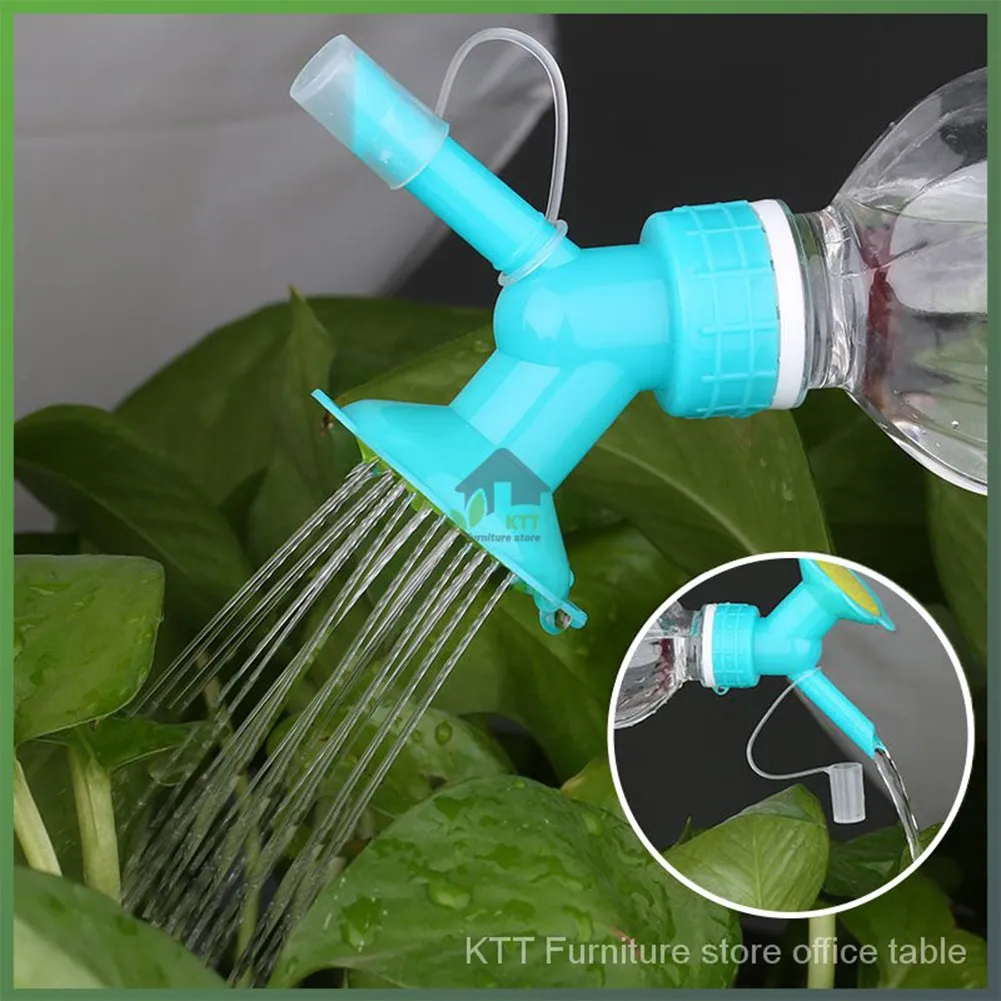 Plastic Sprinkler Nozzle Watering Bottle Water Cans for Flower Irrigation 