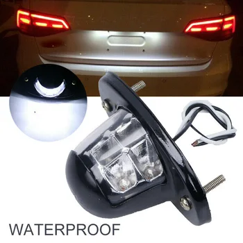 

Parts License Plate Light Car Auto White LED Tag DC 24V 6-SMD 150mm Lamp