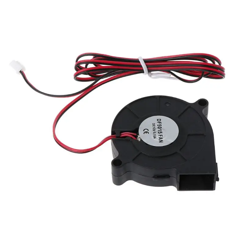 1Pc 12V DC 50mm Blow Radial Cooling Fan Hotend Extruder For RepRap 3D Printer | Компьютеры и офис