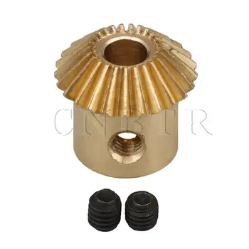 

CNBTR 4mm ID 25 Teeth 0.5 Module Tapered Bevel Gear Engine Repair Accessory