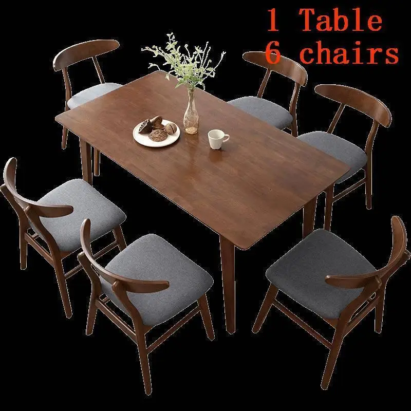 Eet Tafel Piknik Masa Sandalye Eettafel Salle A Manger mercerne Juego Pliante Wood Tablo Comedor Mesa De Jantar обеденный стол