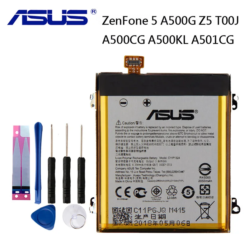 

Original ASUS C11P1324 Battery For ASUS ZenFone 5 A500G Z5 T00J ZENFONE5 A500CG A500KL A501CG
