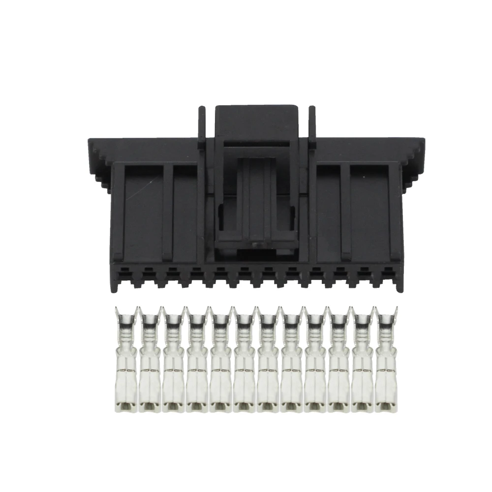 

5 Sets 12 Pin female connector With terminal DJ7122Y-1.5-21 12P car connector