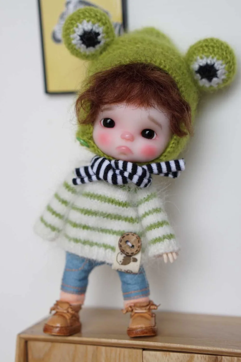 OB11 кукла Кастомизация кукла 1/8 BJD куклы OB DIY полимерная глина 201912