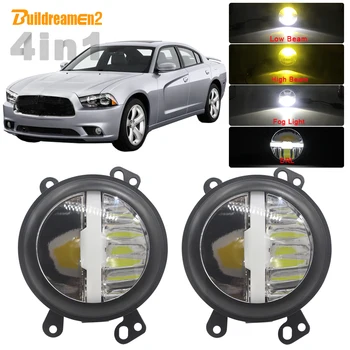 

For Dodge Charger 2011 2012 2013 Car Canbus LED Light Fog Light + Headlight High Beam Low Beam + DRL With Harness Wire 12V