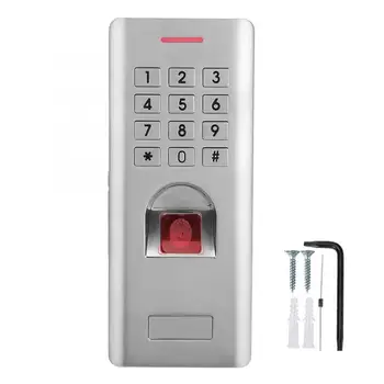 

IP66 Waterproof Biometric Fingerprint Password Access Control Machine Wiegand 26 Door Controller fechadura cerradura inteligente