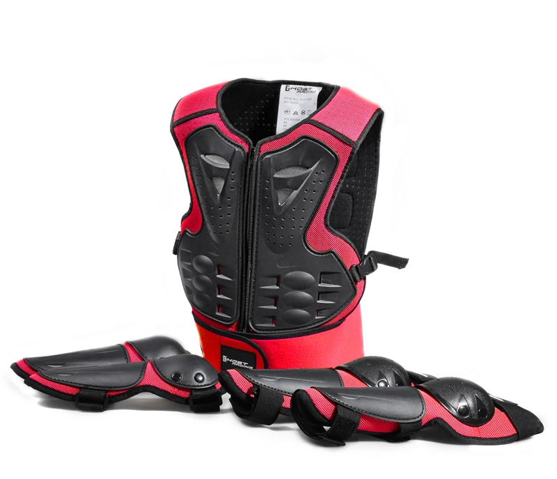 Скейтборд колено наколенник, налокотник комплекты формы От 5 до 13 лет ребенок детский сноуборд роликовые лыжи хоккей спортивные всего тела защитная одежда