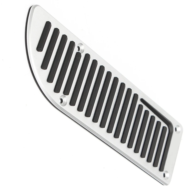 1 Set Car Aluminum Footrest Rest Gas Pedal Pad for for Volvo S60 V60 XC60 V70 XC70 S80 Car Rest Pedal Car Accessories Tools