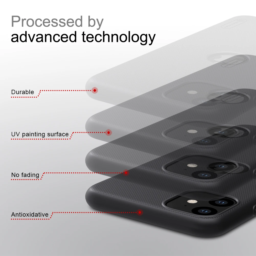 Чехол для Apple iPhone 11 Pro Max NILLKIN матовый пластиковый чехол накладка /iPhone