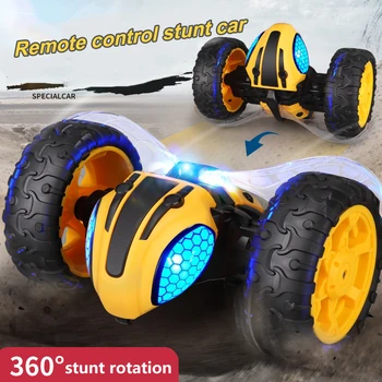 

1:8 RC Car 2.4Ghz Rechargeable Off Road Race Cars Bumble Bee Rock Crawler Music Electric RC Toy Car HB88