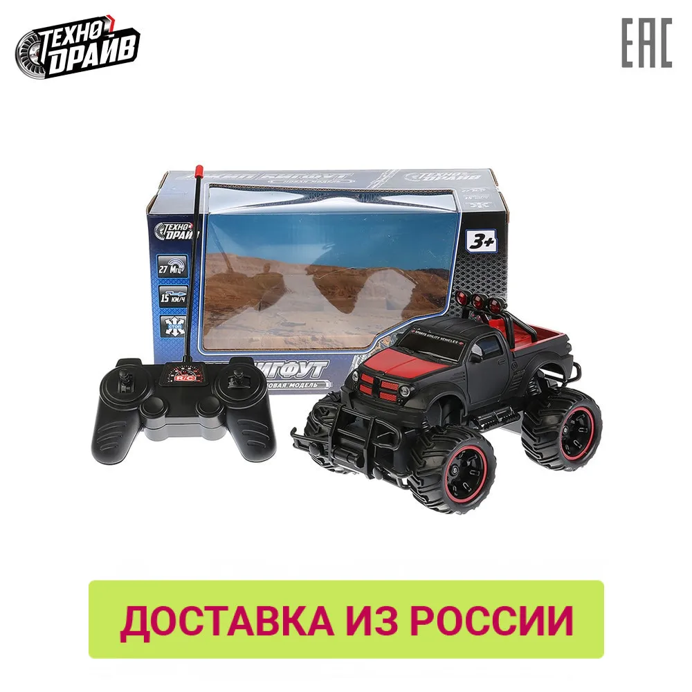 Радиоуправляемая машина ТЕХНОДРАЙВ джип Бигфут доставка от 2-х дней | Игрушки и