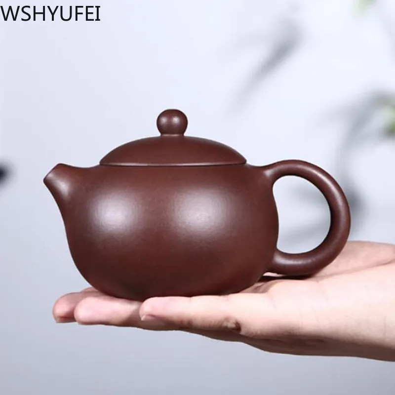 yixing tea pot purple clay xi shi teapot Ball hole filtration ore